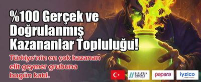 Büyük Kazançlar Sizi Bekliyor banner